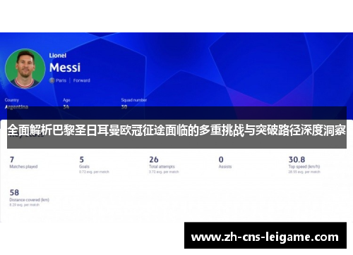 全面解析巴黎圣日耳曼欧冠征途面临的多重挑战与突破路径深度洞察